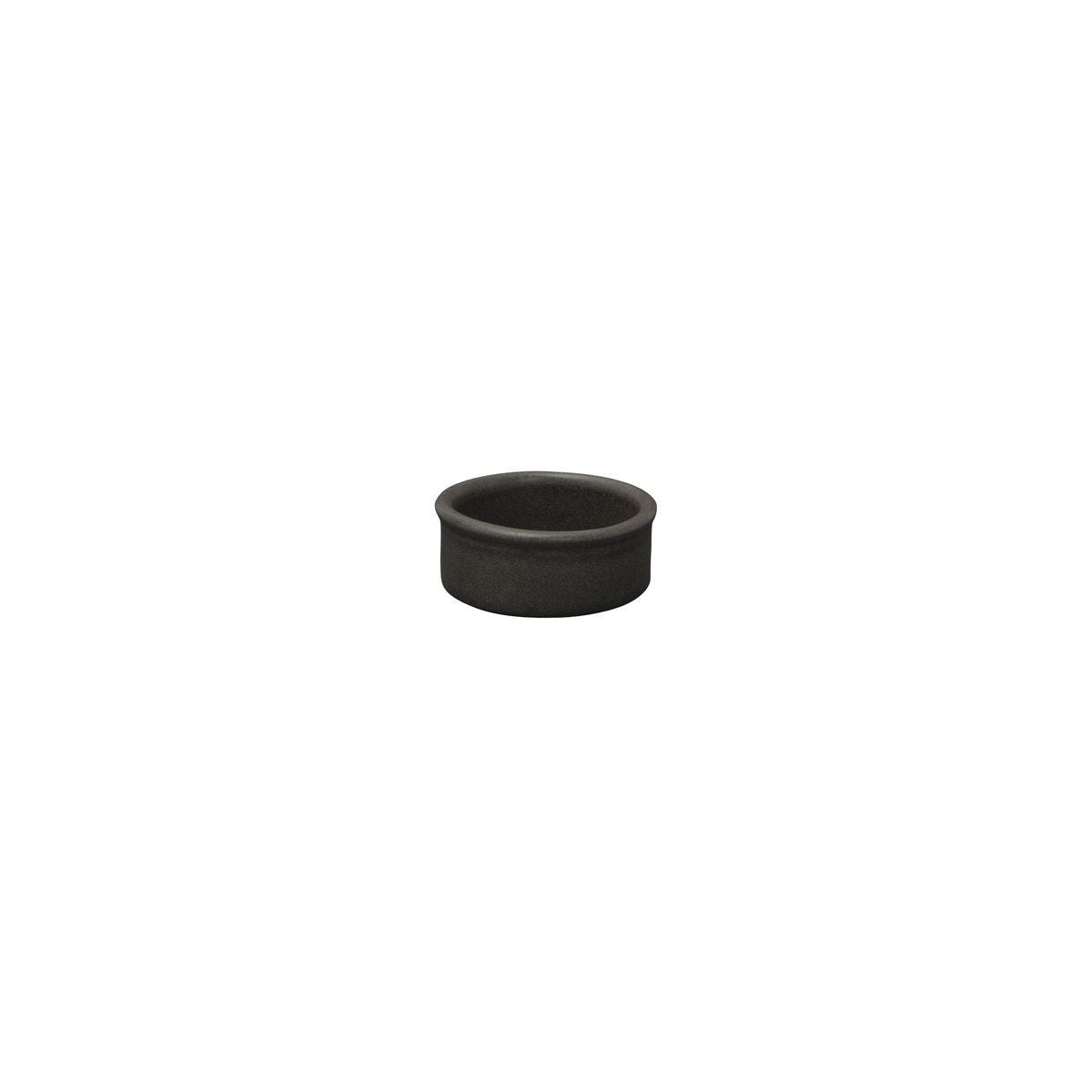 90915 Zuma Charcoal Condiment Dish 60x24mm / 45ml Leisure Coast Hospitality & Packaging