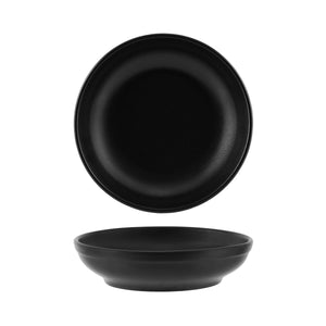 909550 Black Flared Bowl 230x55mm / 1300ml Leisure Coast Hospitality And Packaging