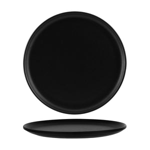 909564 Black Round Platter 335x27mm Leisure Coast Hospitality And Packaging