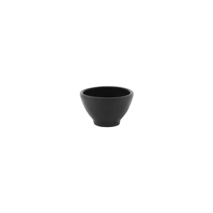 909591 Black Footed Sauce Dish 75x47mm / 95ml Leisure Coast Hospitality And Packaging