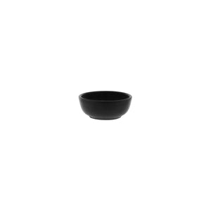 909592 Black Flared Sauce Dish 81x33mm / 90ml Leisure Coast Hospitality And Packaging