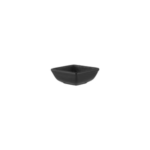 909593 Black Square Sauce Dish 78x78x34mm / 100ml Leisure Coast Hospitality And Packaging