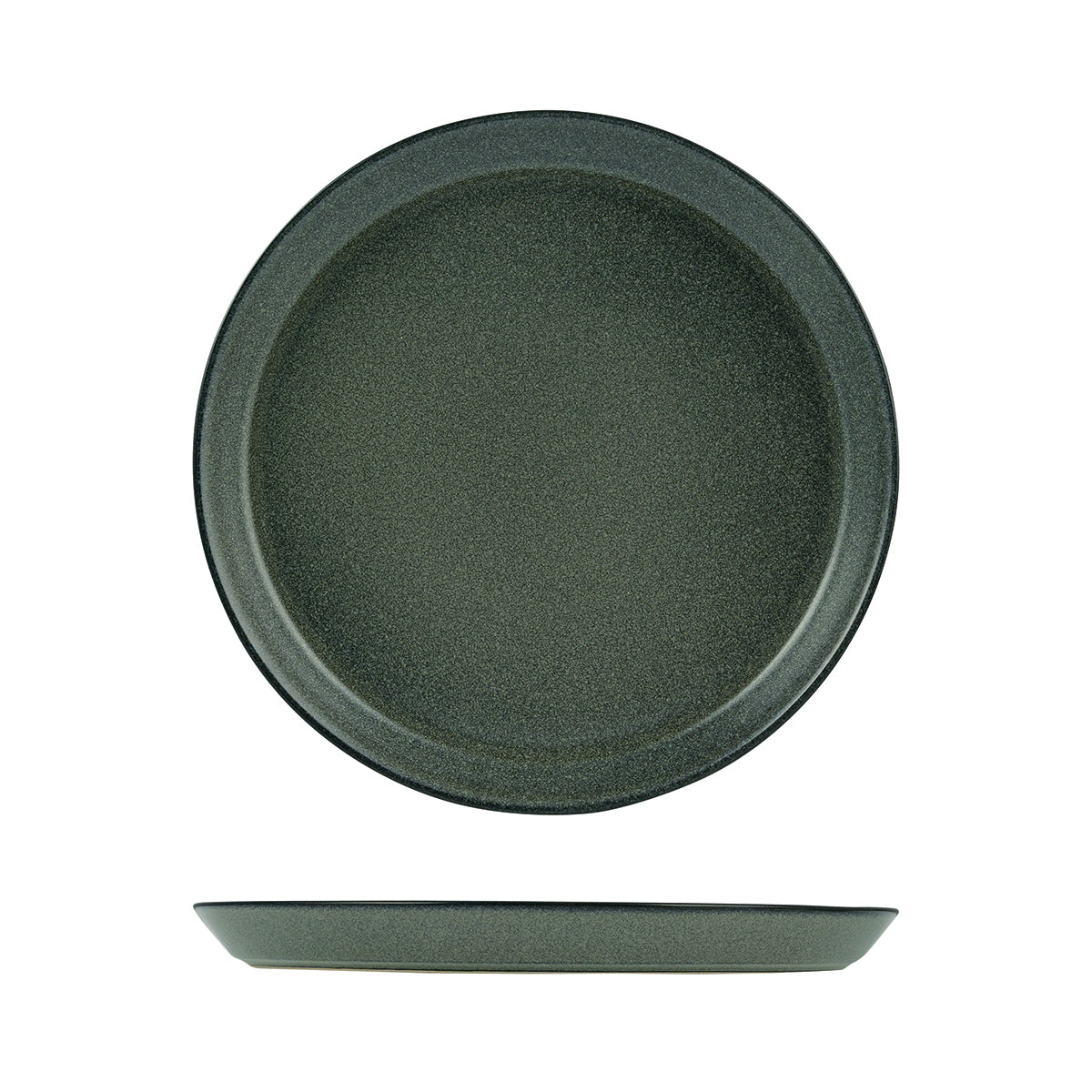 9099377 Zuma Forest Round Plate Tapered 240x24mm Leisure Coast Hospitality & Packaging