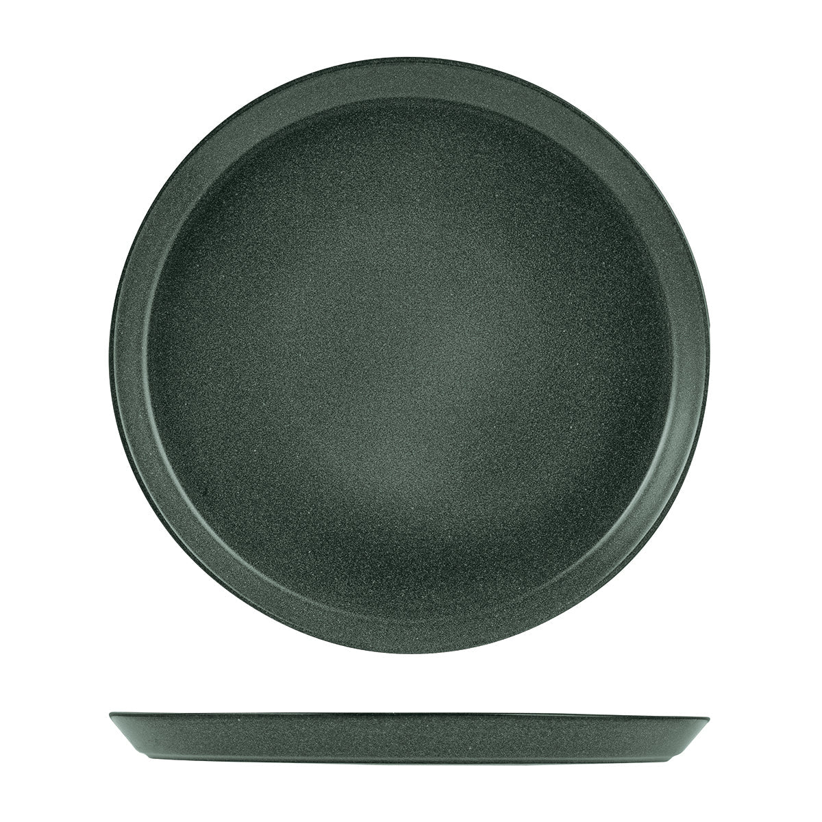 9099378 Zuma Forest Round Plate Tapered 280x24mm Leisure Coast Hospitality & Packaging