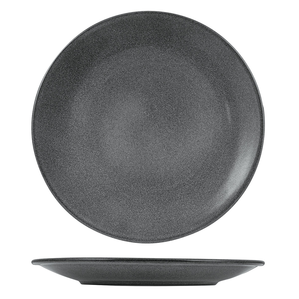 9099466 Zuma Gravel Round Coupe Plate 310mm Leisure Coast Hospitality & Packaging