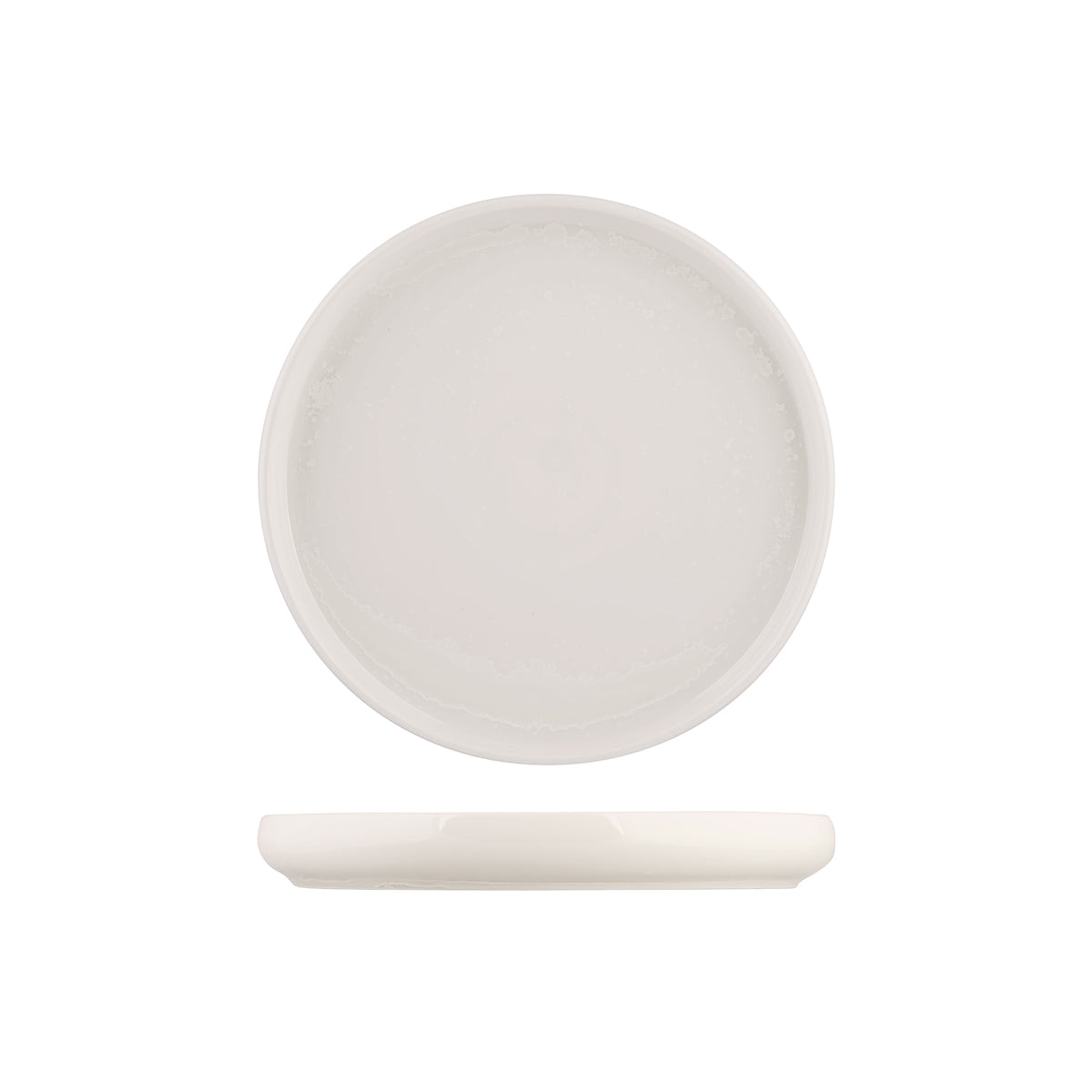 926521 Moda Porcelain Snow Stackable Round Plate 210mm Leisure Coast Hospitality and Packaging