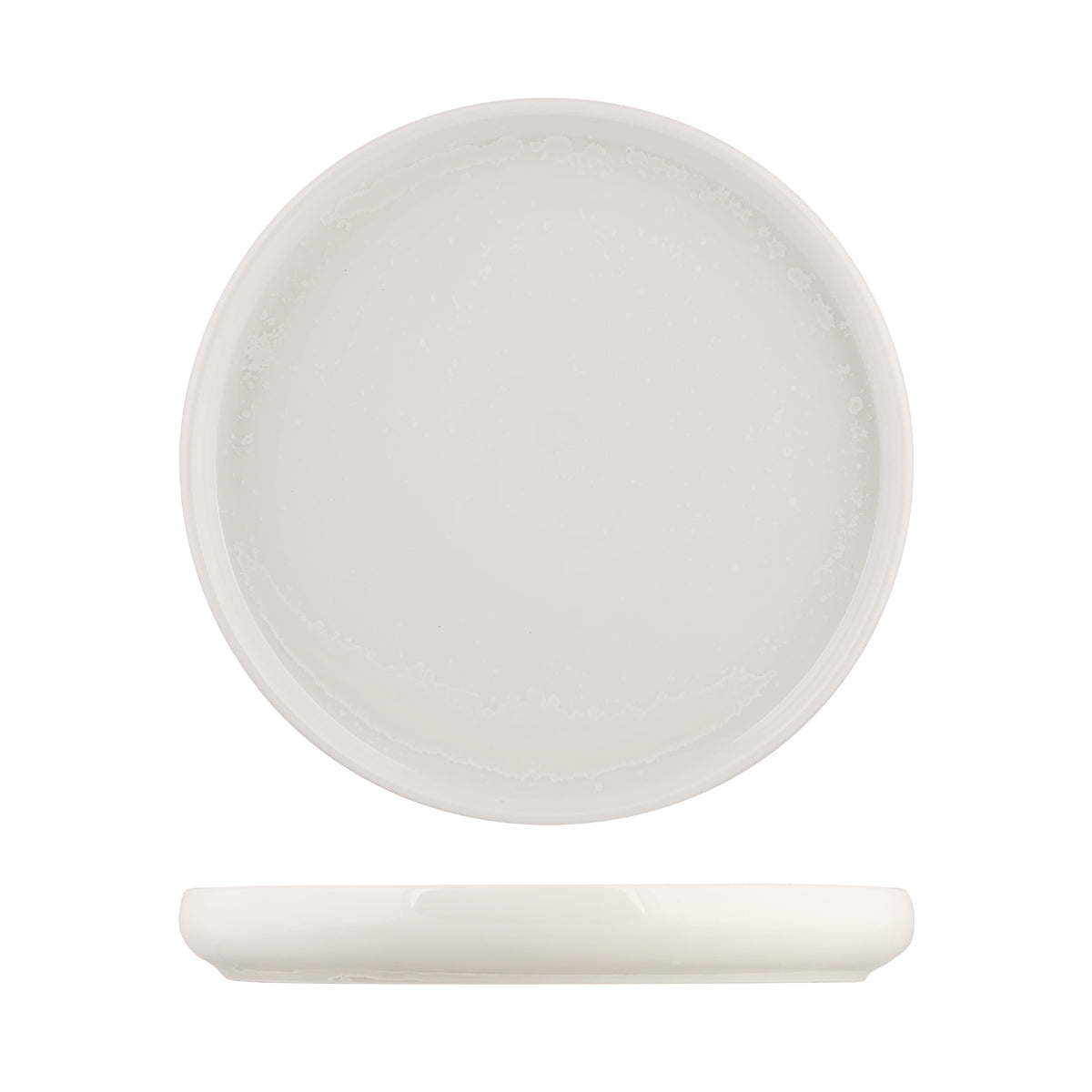 926526 Moda Porcelain Snow Stackable Round Plate 260mm Leisure Coast Hospitality and Packaging