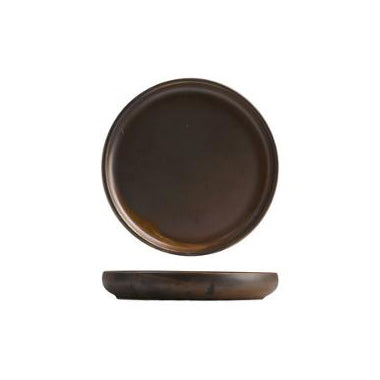926621 Moda Porcelain Rust Stackable Round Plate 210mm Leisure Coast Hospitality and Packaging