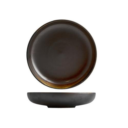926659 Moda Porcelain Rust Round Share Bowl 245mm / 1630ml Leisure Coast Hospitality and Packaging