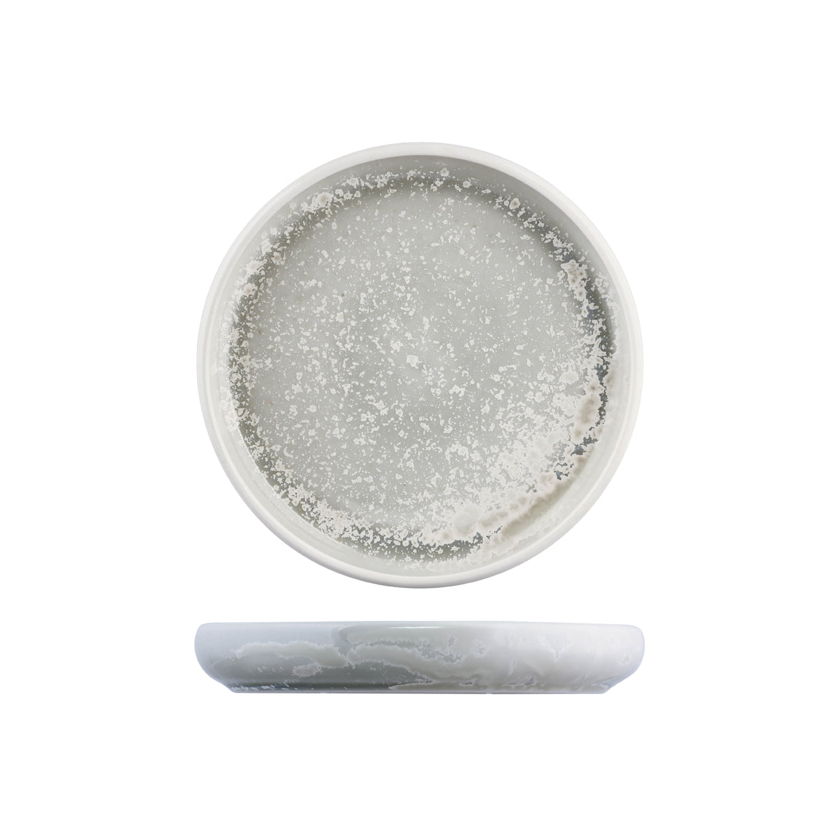 926721 Moda Porcelain Willow Stackable Round Plate 210mm Leisure Coast Hospitality and Packaging