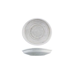 926732 Moda Porcelain Willow Organic Shape Plate 205x185x50mm Leisure Coast Hospitality and Packaging