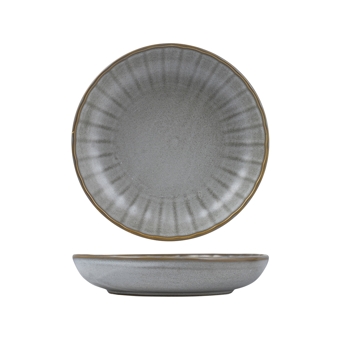 927072-Ctn Moda Porcelain Scalloped Chic Share Bowl 230mm / 1150ml Leisure Coast Hospitality & Packaging
