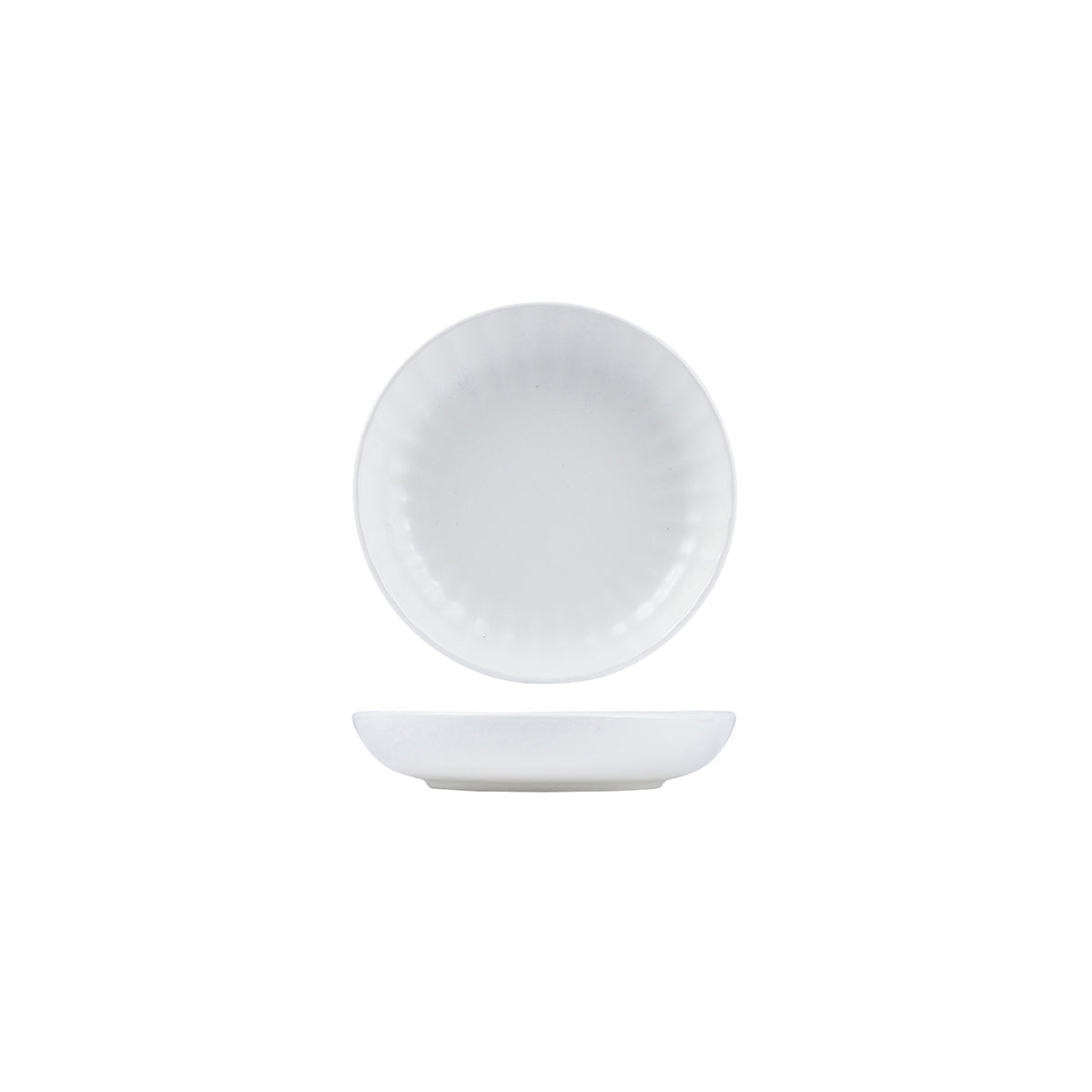 927271-Ctn Moda Porcelain Scalloped Snow Share Bowl 200mm / 930ml Leisure Coast Hospitality & Packaging