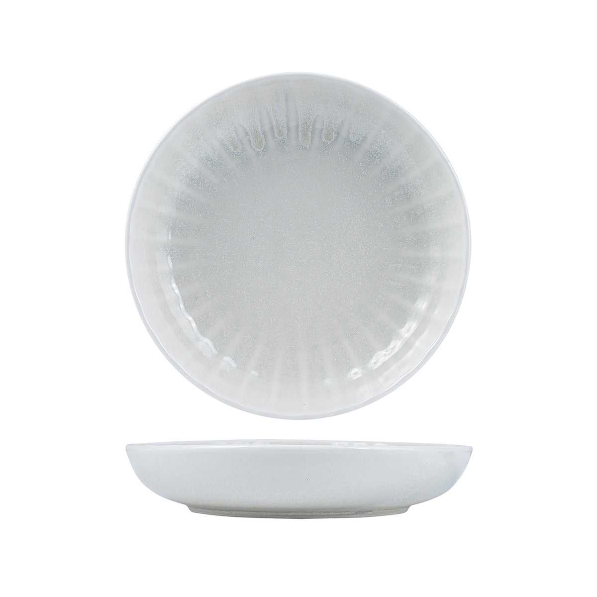 927372-Ctn Moda Porcelain Scalloped Willow Share Bowl 230mm / 1150ml Leisure Coast Hospitality & Packaging