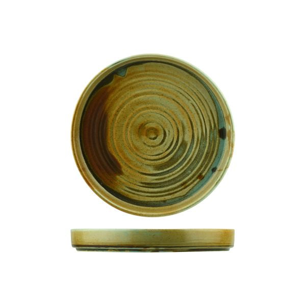 929120 Moda Porcelain Nourish Fired Earth Stackable Plates 205x25mm Leisure Coast Hospitality and Packaging