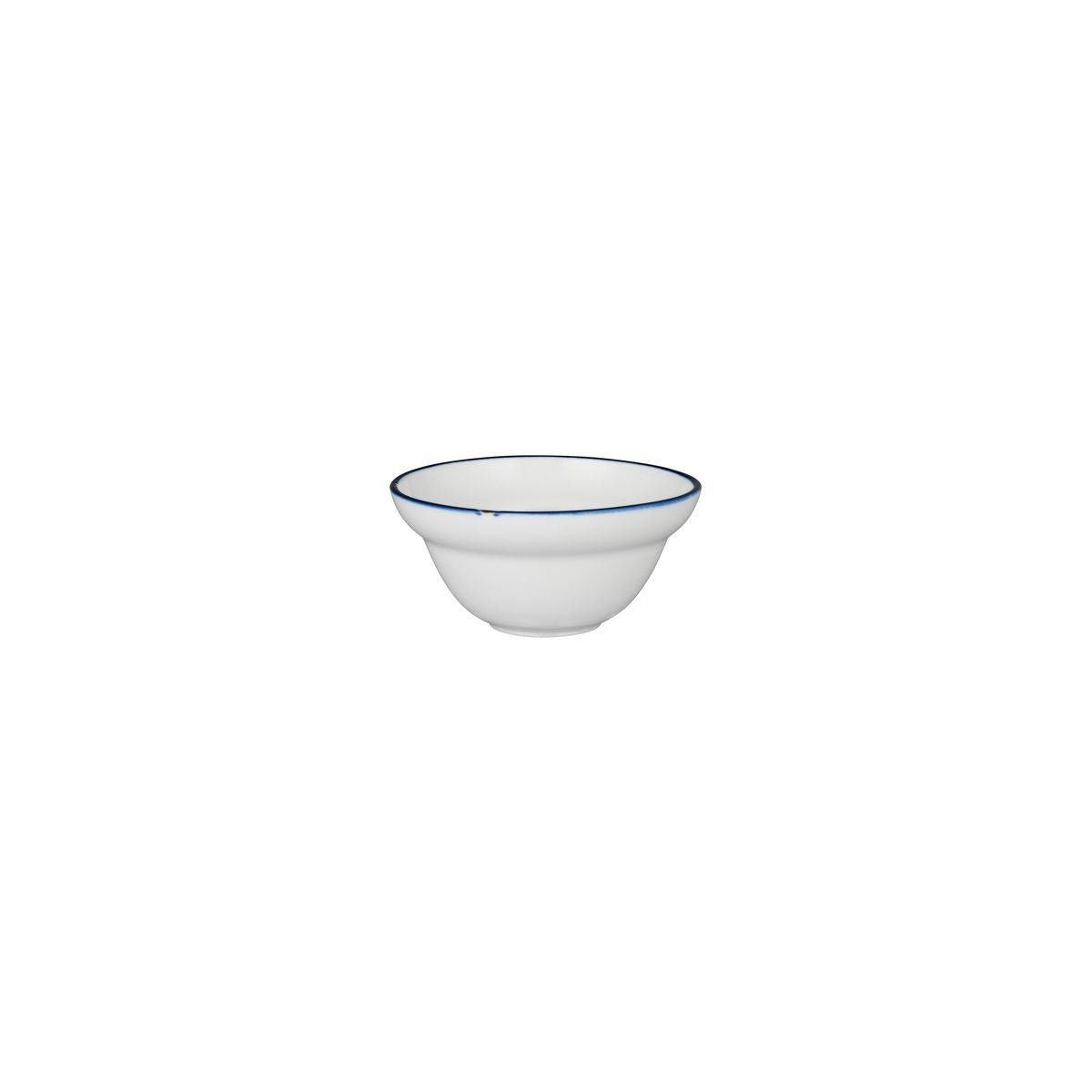 94134-WN Luzerne TinTin White / Navy Round Bowl 120mm / 140ml Leisure Coast Hospitality & Packaging