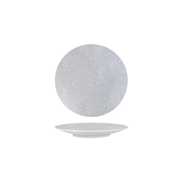 94906-GW Luzerne Zen Grey Web Round Coupe Plate 155mm Leisure Coast Hospitality & Packaging
