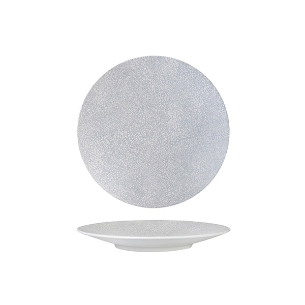 94908-GW Luzerne Zen Grey Web Round Coupe Plate 205mm Leisure Coast Hospitality & Packaging