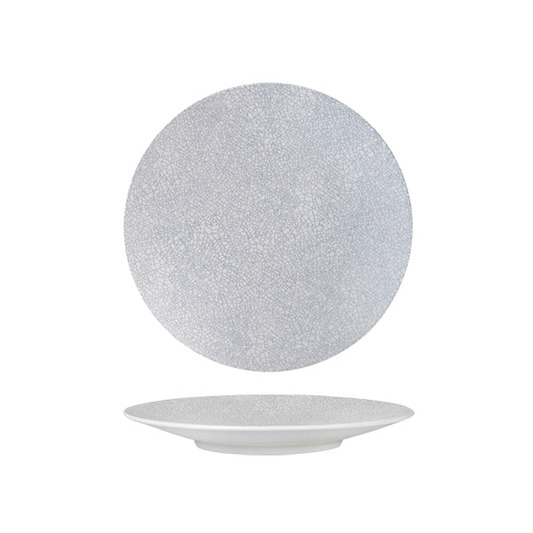 94909-GW Luzerne Zen Grey Web Round Coupe Plate 235mm Leisure Coast Hospitality & Packaging