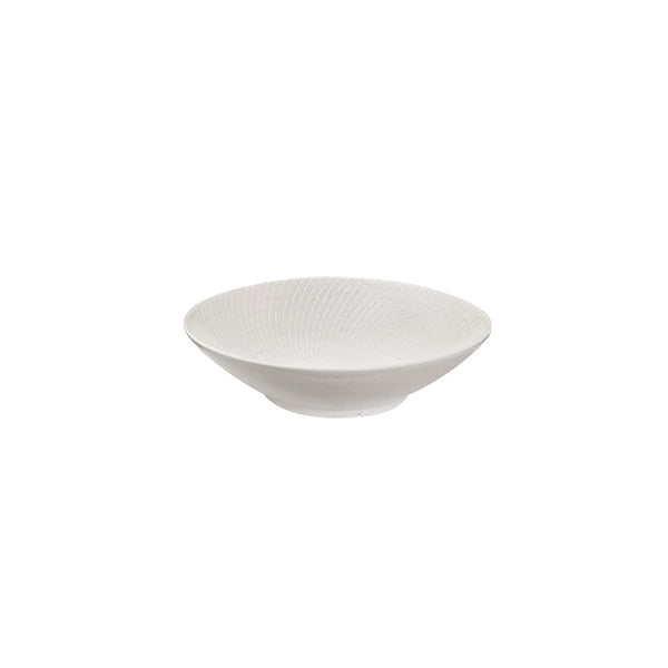 94927-W Luzerne Zen White Swirl Round Bowl 190x50mm / 530ml Leisure Coast Hospitality & Packaging