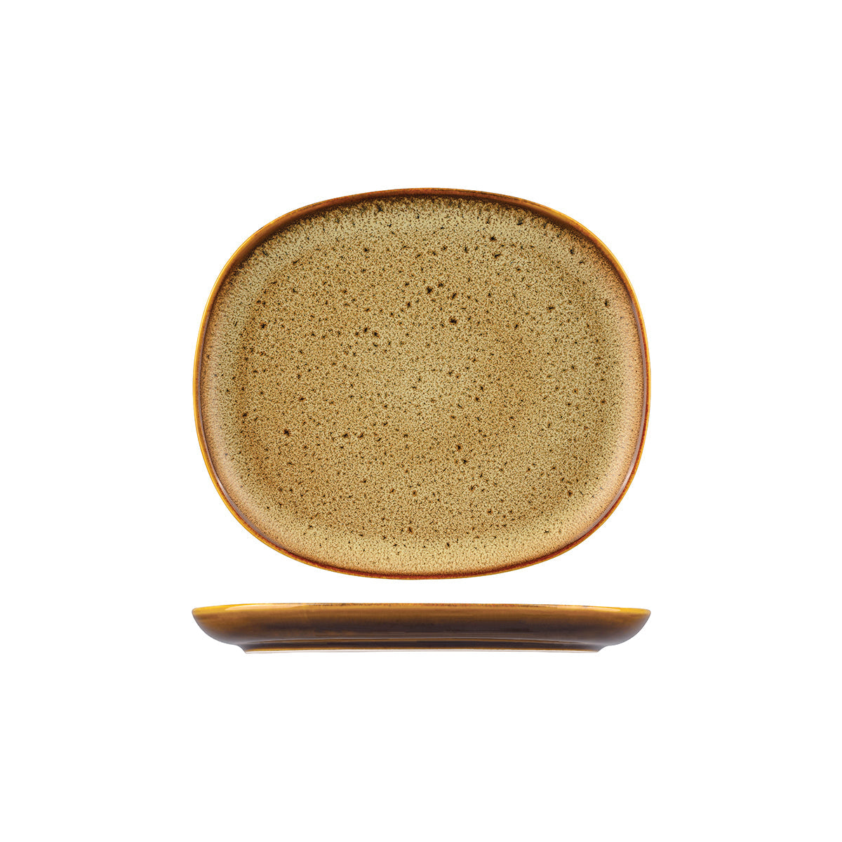 955123-AR Sango Hospitality Ora Arica Oval Coupe Plate 230x200mm Leisure Coast Hospitality & Packaging