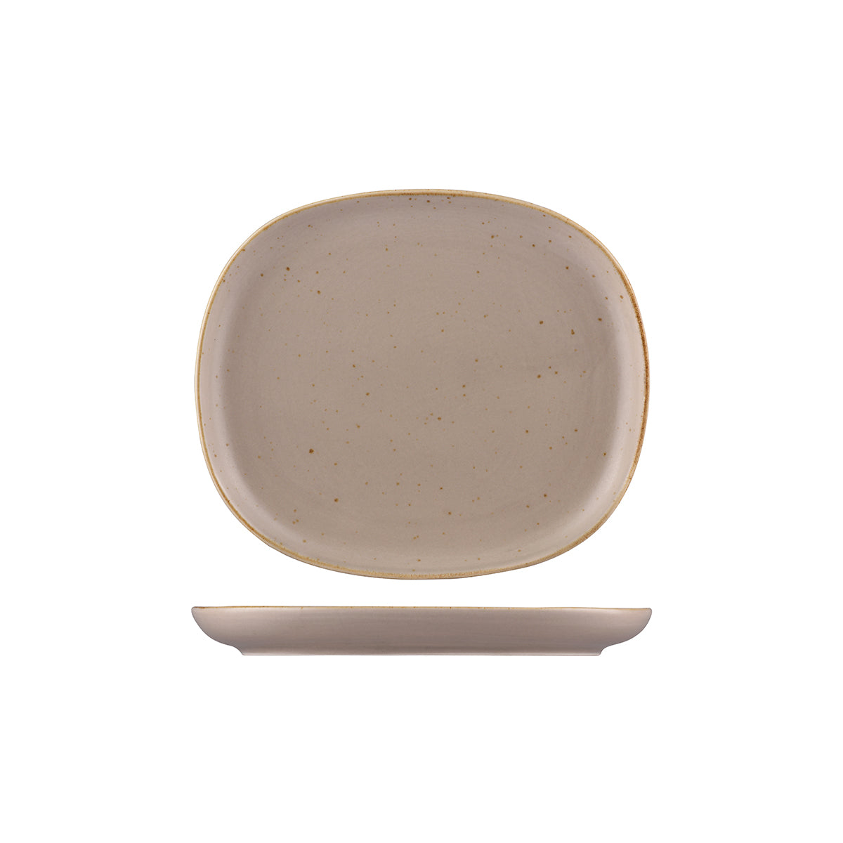 955123-AV Sango Hospitality Ora Avola Oval Coupe Plate 230x200mm Leisure Coast Hospitality & Packaging