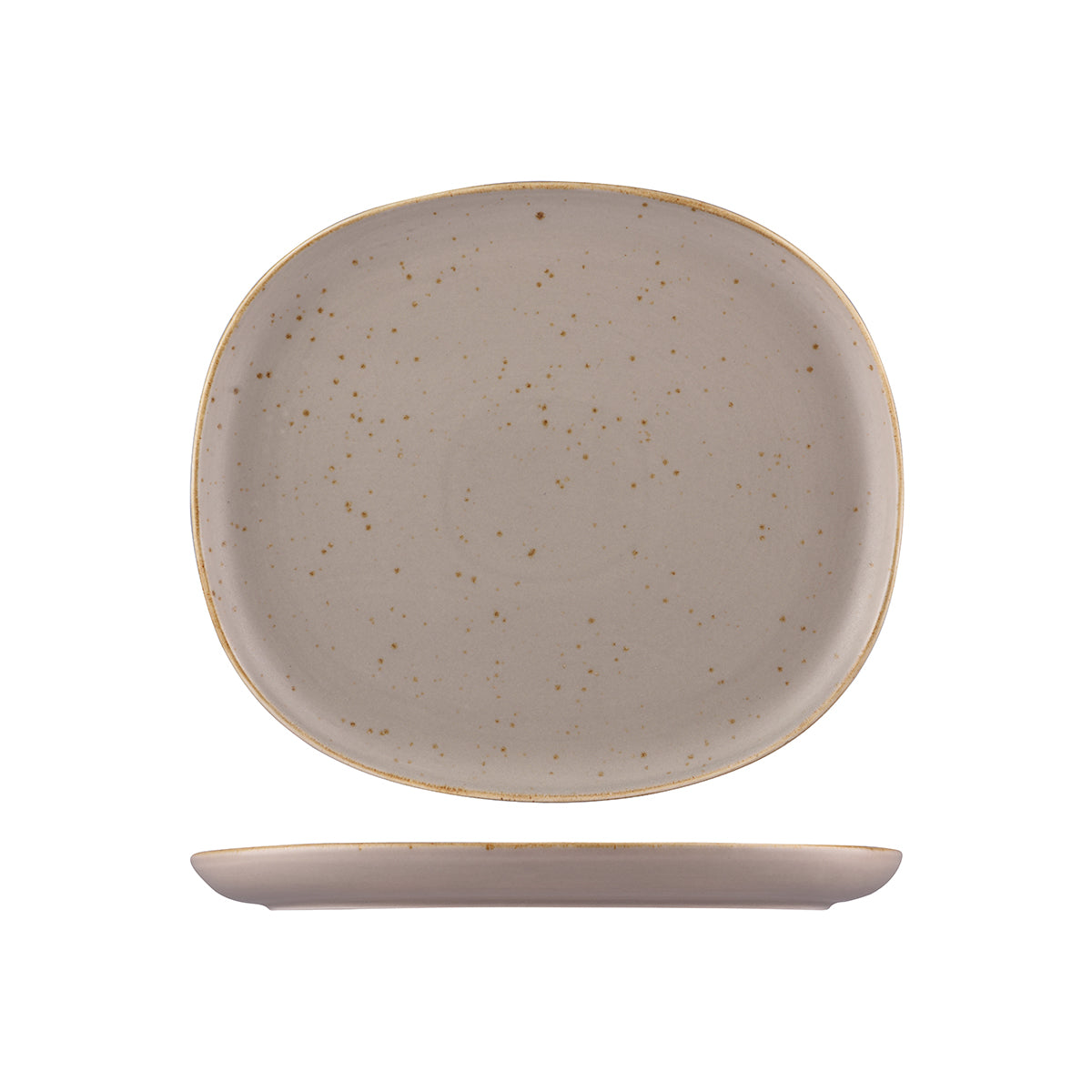 955128-AV Sango Hospitality Ora Avola Oval Coupe Plate 285x250mm Leisure Coast Hospitality & Packaging