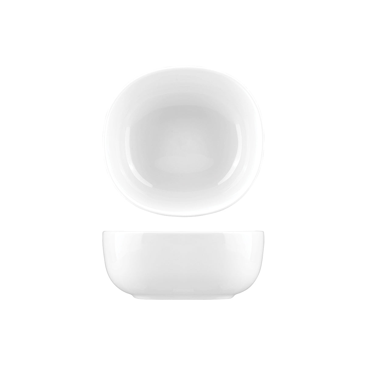 955150 Sango Hospitality Ora White Oval Deep Bowl 170x150mm / 930ml Leisure Coast Hospitality & Packaging