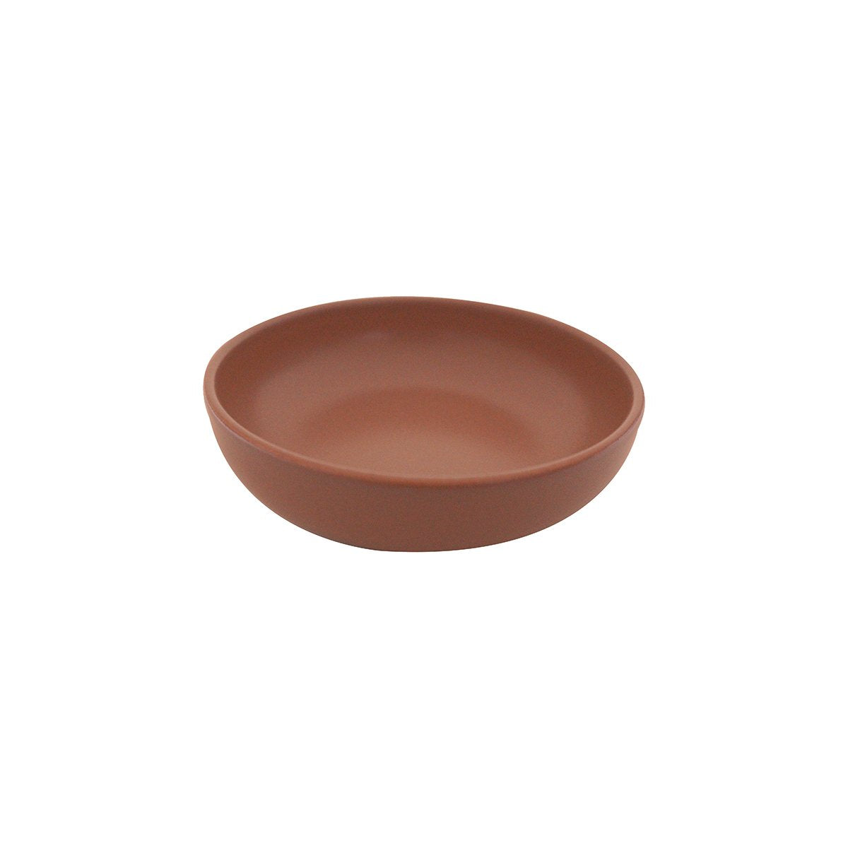 959525-TR Eclipe Uno Brown Round Bowl Leisure Coast Hospitality Supplies