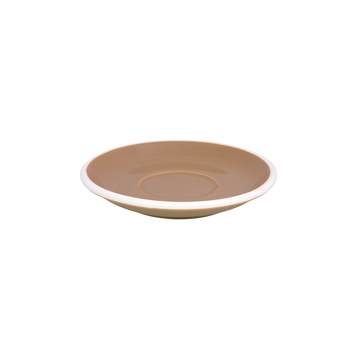 976204-Ctn Lusso Moka Saucer 142mm Leisure Coast Hospitality & Packaging