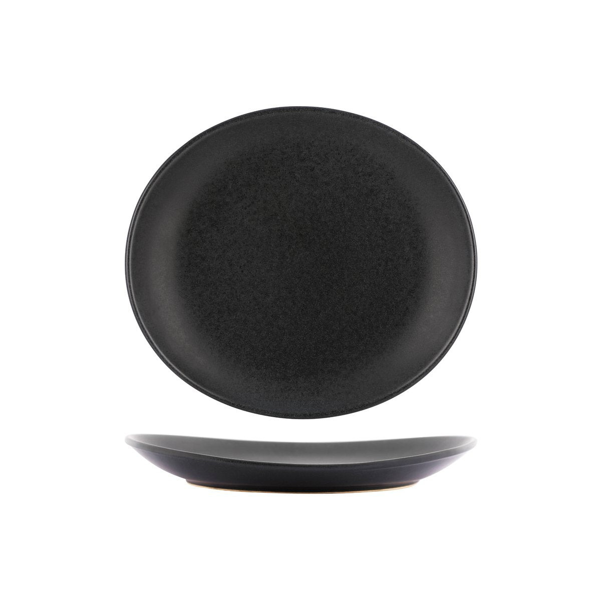 98121 Slate Oval Plate 250x226x30mm Leisure Coast Hospitality And Packaging