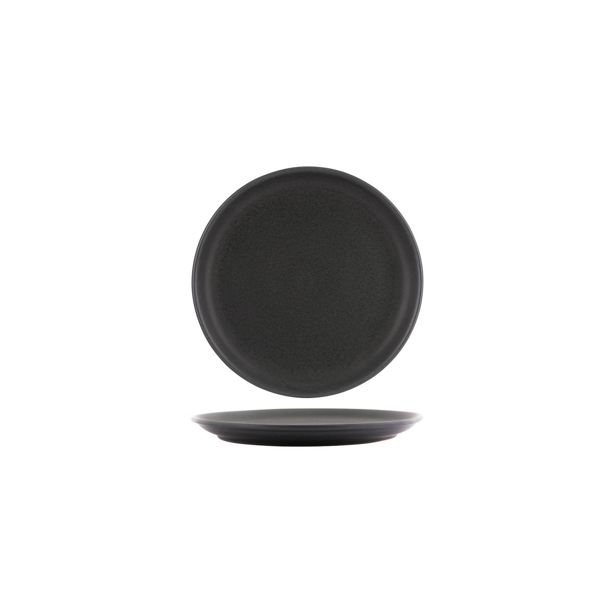 98129 Slate Round Plate 220x26mm Leisure Coast Hospitality And Packaging