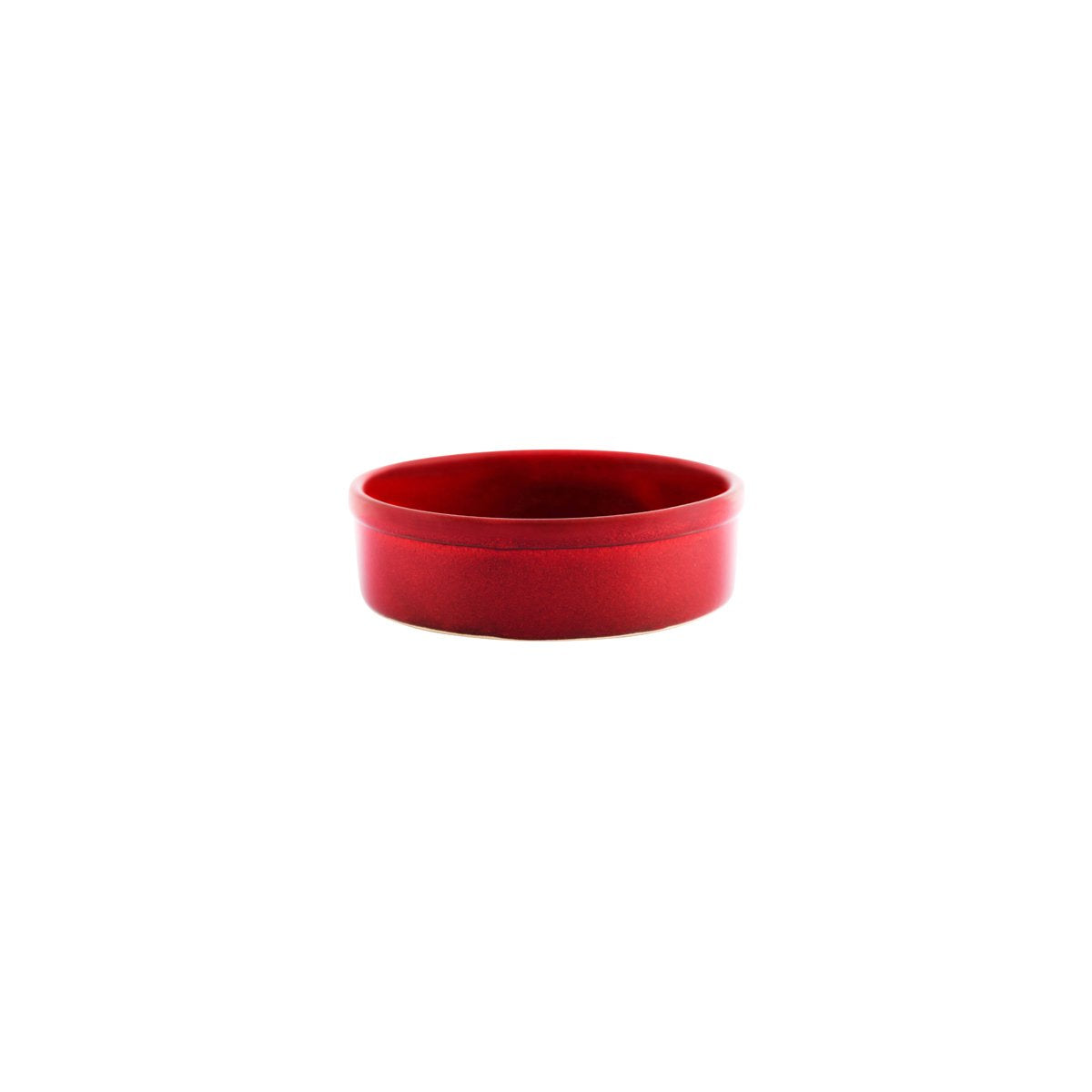 98212 Reactive Red Round Tapas Dish 125x37mm / 270ml Leisure Coast Hospitality And Packaging