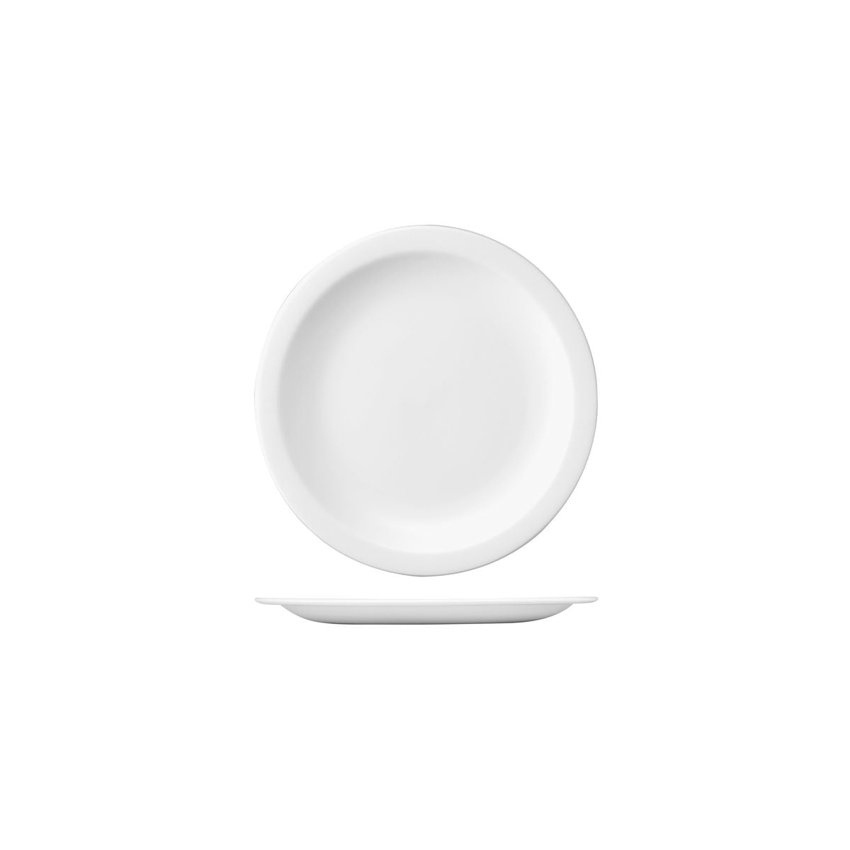 9938118 Churchill Nova Round Plate Narrow Rim 178mm Leisure Coast Hospitality & Packaging