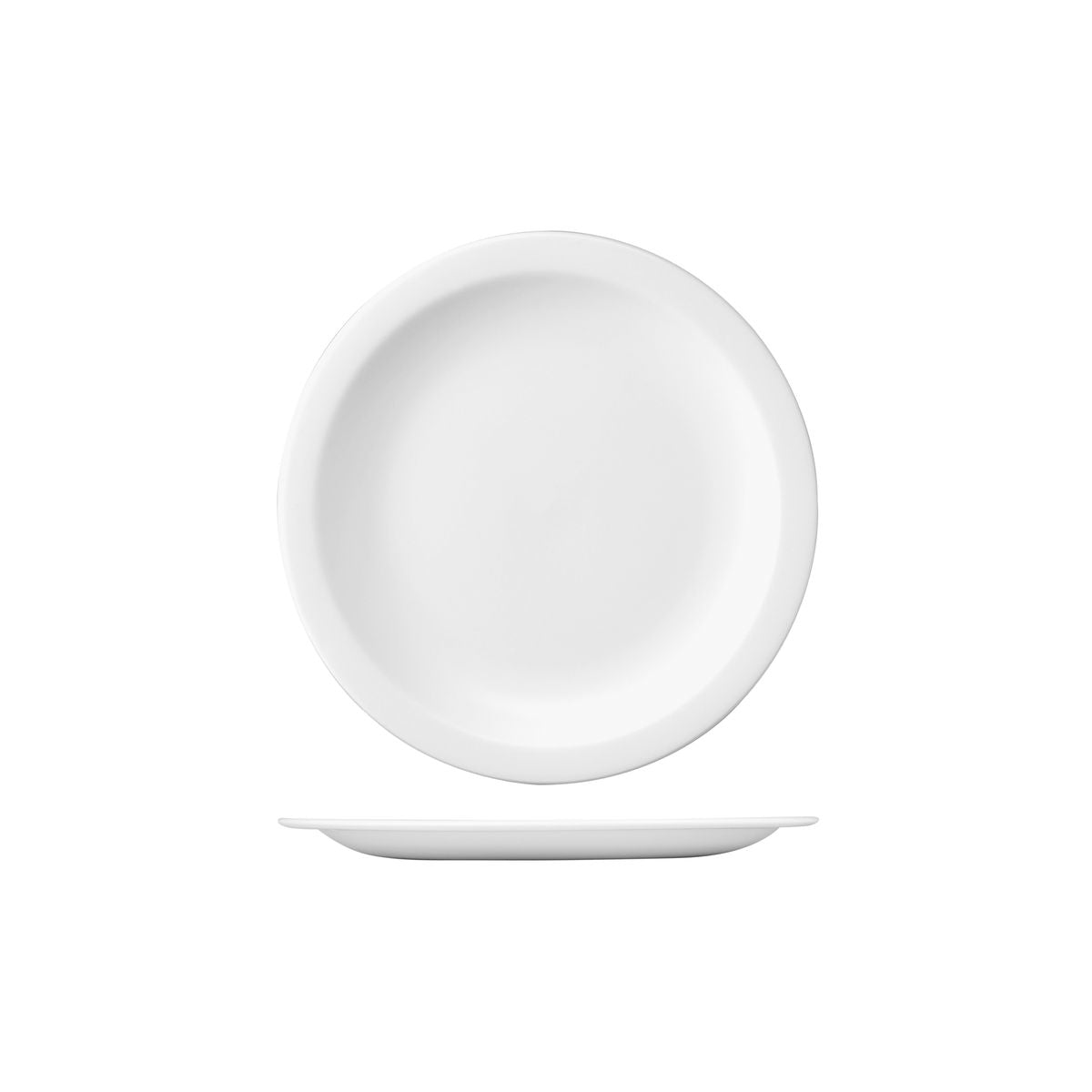 9938120 Churchill Nova Round Plate Narrow Rim 203mm Leisure Coast Hospitality & Packaging
