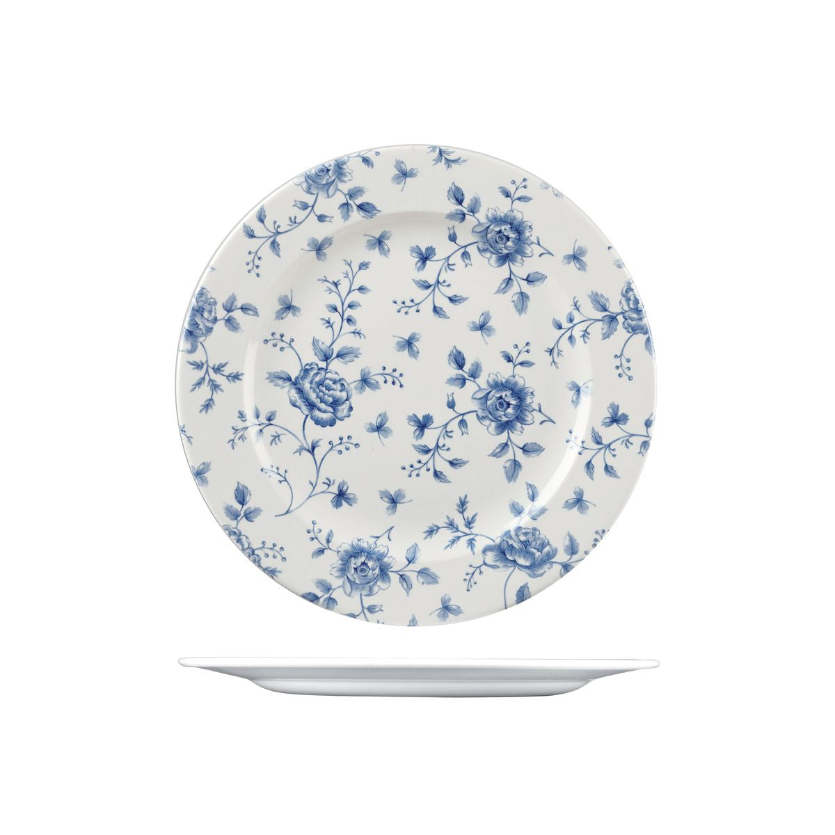 9971227 Churchill Vintage Prints Rose Chintz Round Plate Prague 276mm Leisure Coast Hospitality & Packaging