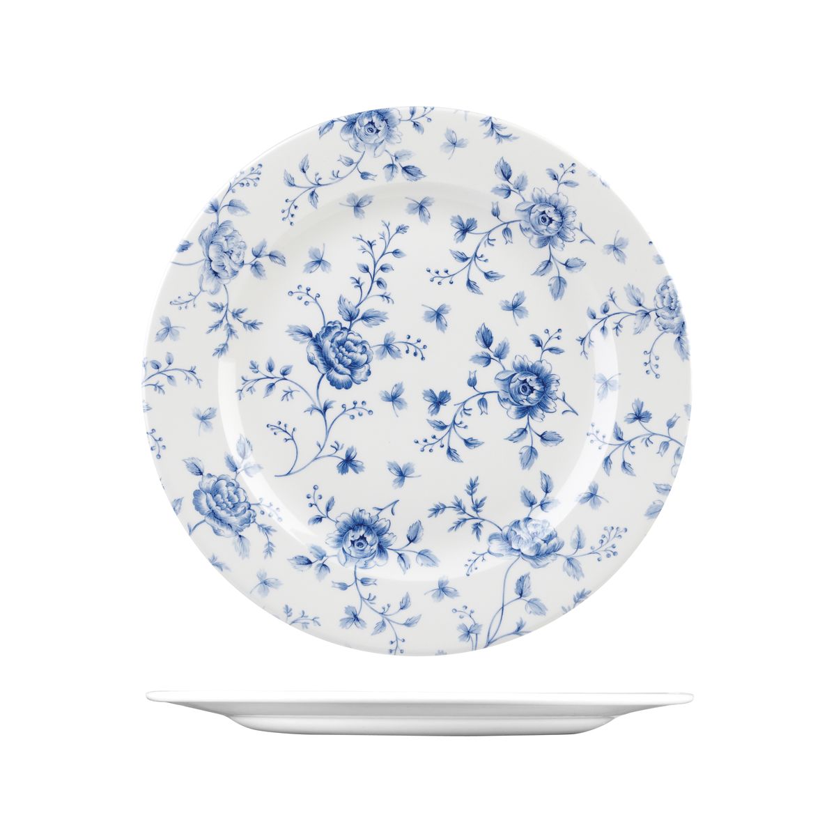 9971230 Churchill Vintage Prints Rose Chintz Round Plate Prague 305mm Leisure Coast Hospitality & Packaging