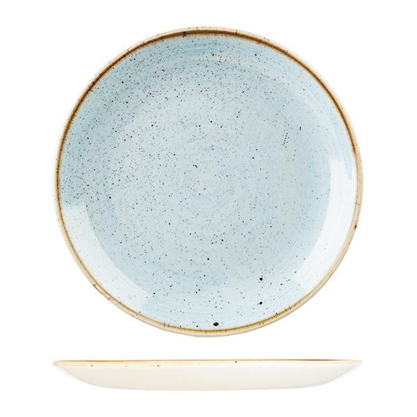 9975131-D Stonecast Duck Egg Round Coupe Plate 324mm Leisure Coast Hospitality & Packaging