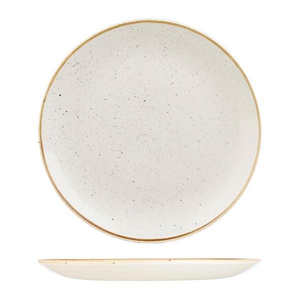 9975131-W Stonecast Barley White Round Coupe Plate 324mm Leisure Coast Hospitality & Packaging