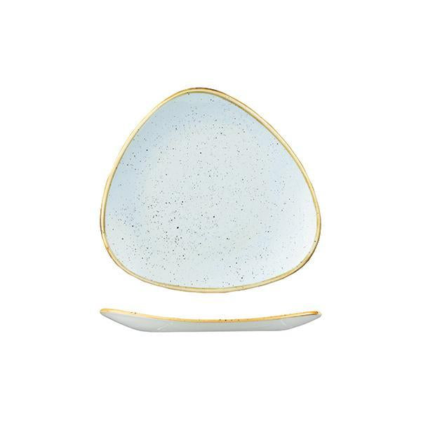 9975323-D Stonecast Duck Egg Triangular Plate 229x229mm Leisure Coast Hospitality & Packaging