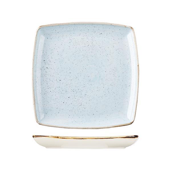 9975510-D Stonecast Duck Egg Deep Square Plate 268x268mm Leisure Coast Hospitality & Packaging