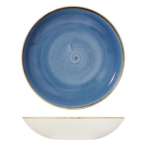 9975631-B Stonecast Cornflower Blue Round Coupe Bowl 310mm / 2400ml Leisure Coast Hospitality & Packaging