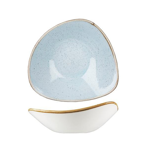 9975723-D Stonecast Duck Egg Triangular Bowl 235x235mm / 600ml Leisure Coast Hospitality & Packaging