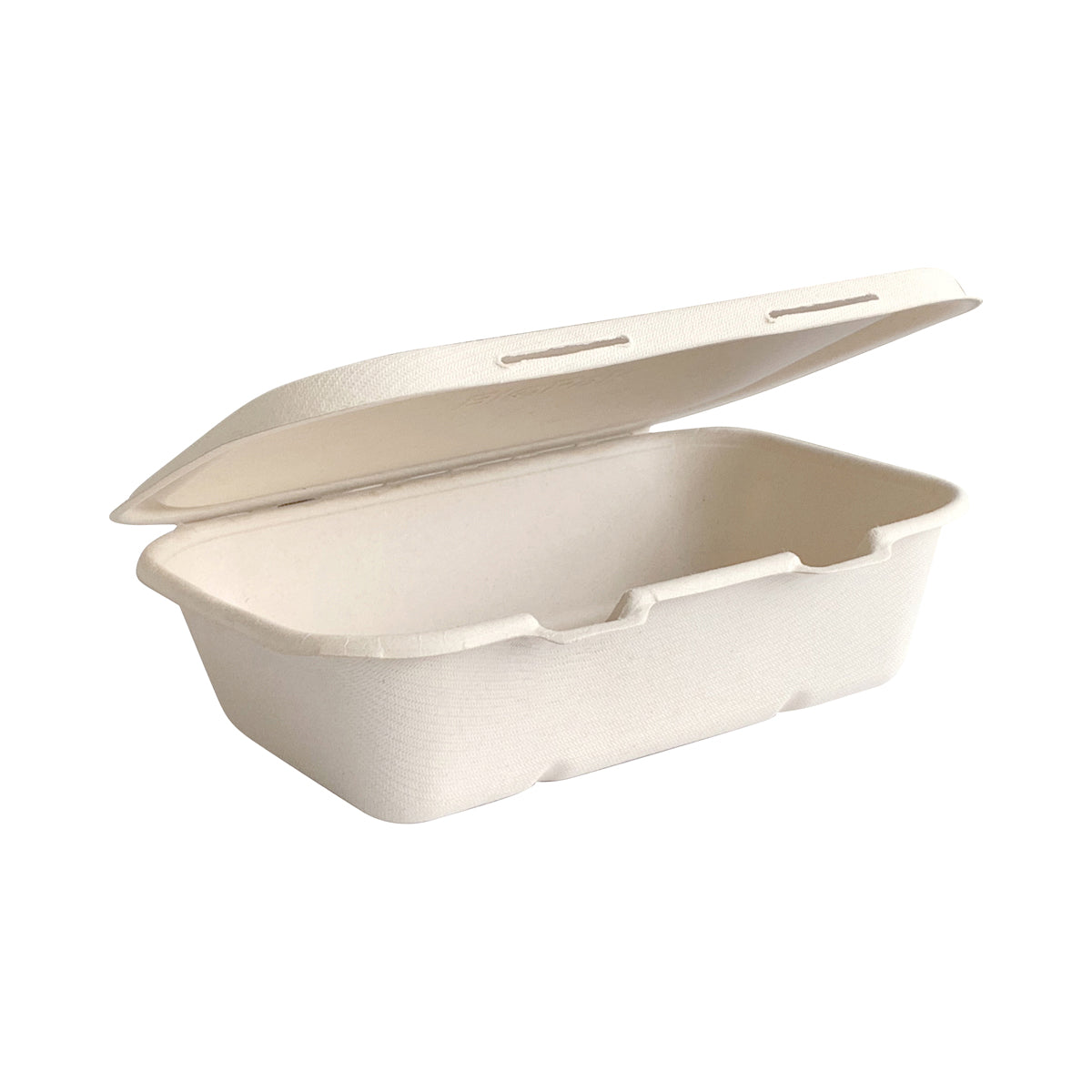 B-HL-96 BioCane Clamshells BioCane Snack Clamshell 229x152x81mm Leisure Coast Hospitality & Packaging Supplies