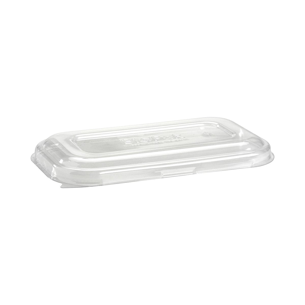 B-LBL-RPET(D) BioCane Takeaway Containers & Lids Clear Dome PET Lid Leisure Coast Hospitality & Packaging Supplies