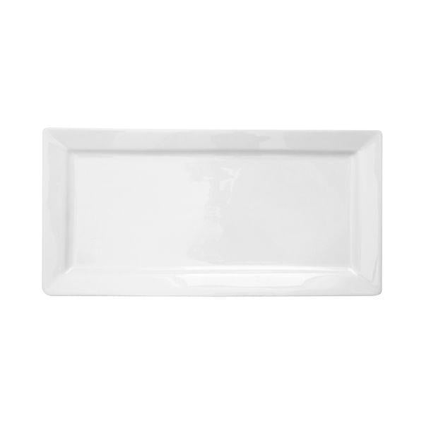 B0162 AFC Bistro & Cafe Rectangular Platter Braod Rim 406x206mm Leisure Coast Hospitality & Packaging