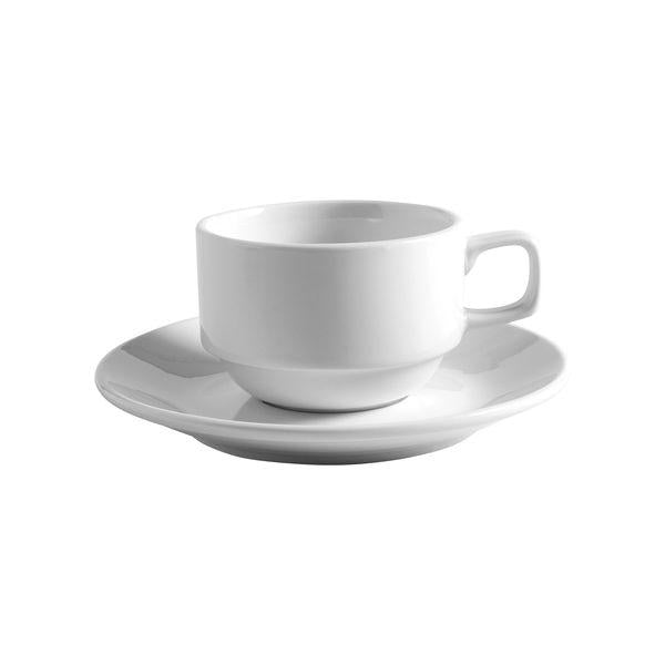 B0917 AFC Bistro & Café Stackable Tea / Coffee Cup 200ml Leisure Coast Hospitality & Packaging