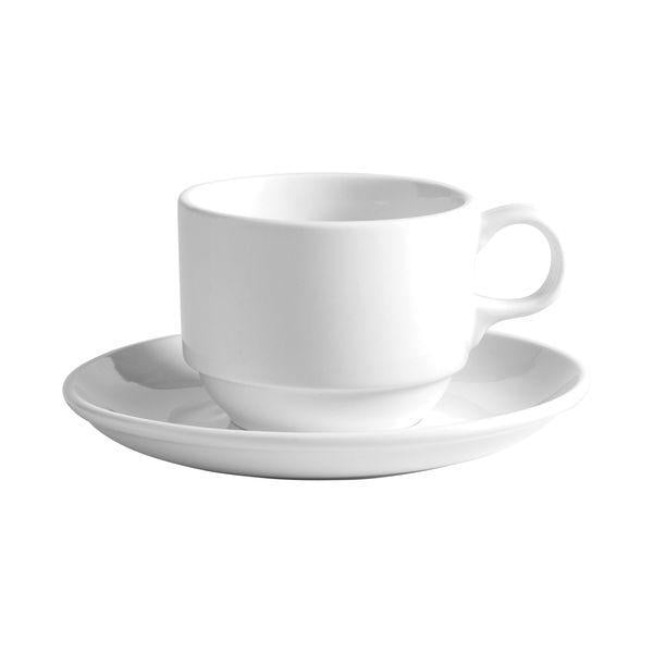 B1955 AFC Bistro & Café Stackable Universal Cup 220ml Leisure Coast Hospitality & Packaging