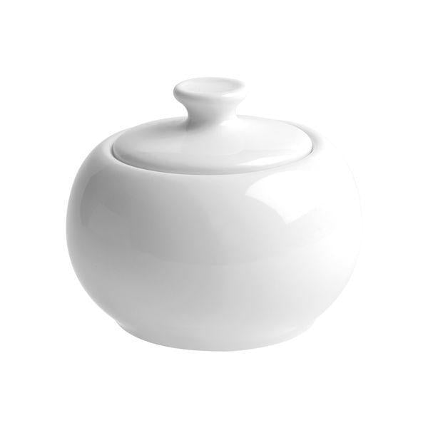 B2885 AFC Bistro & Café Sugar Bowl With Lid 94x80mm / 100ml Leisure Coast Hospitality & Packaging