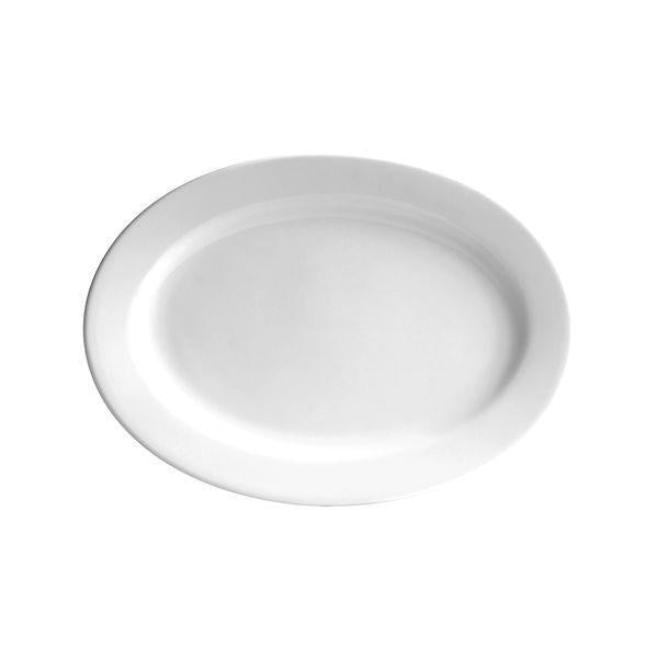 B4849 AFC Bistro & Cafe Oval Plate 285x206mm Leisure Coast Hospitality & Packaging